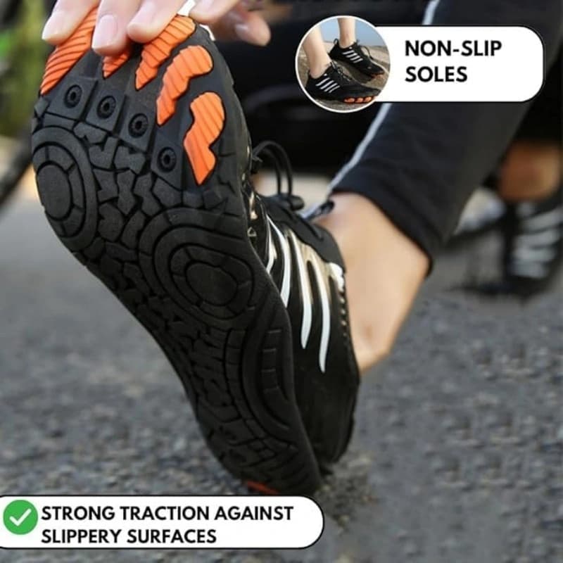 All-Terrain Breathable non-slip barefoot shoes Black (Unisex)