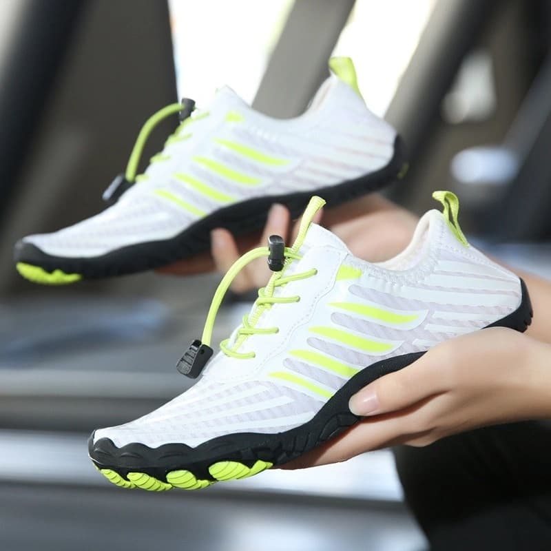 All-Terrain Breathable non-slip barefoot shoes White (Unisex)