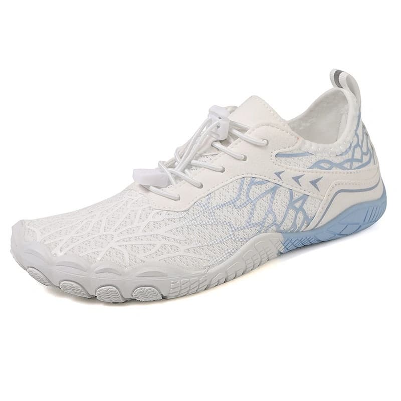 Breathable Light non-slip barefoot shoes White/Blue (Unisex)
