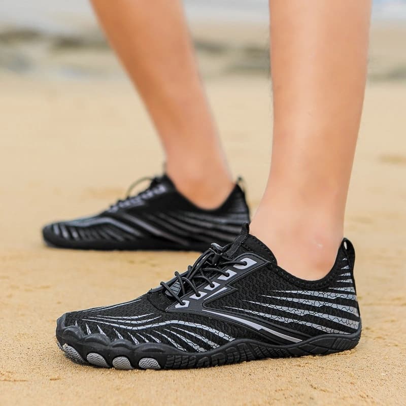 All-Terrain Breathable non-slip barefoot shoes Black (Unisex)