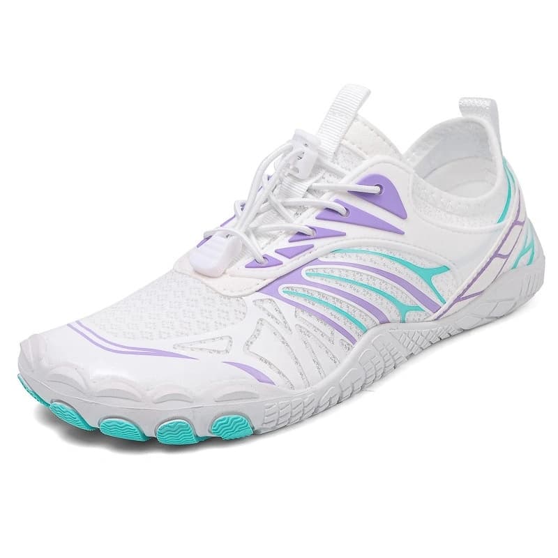 Breathable Light non-slip barefoot shoes Purple/Green (Unisex)