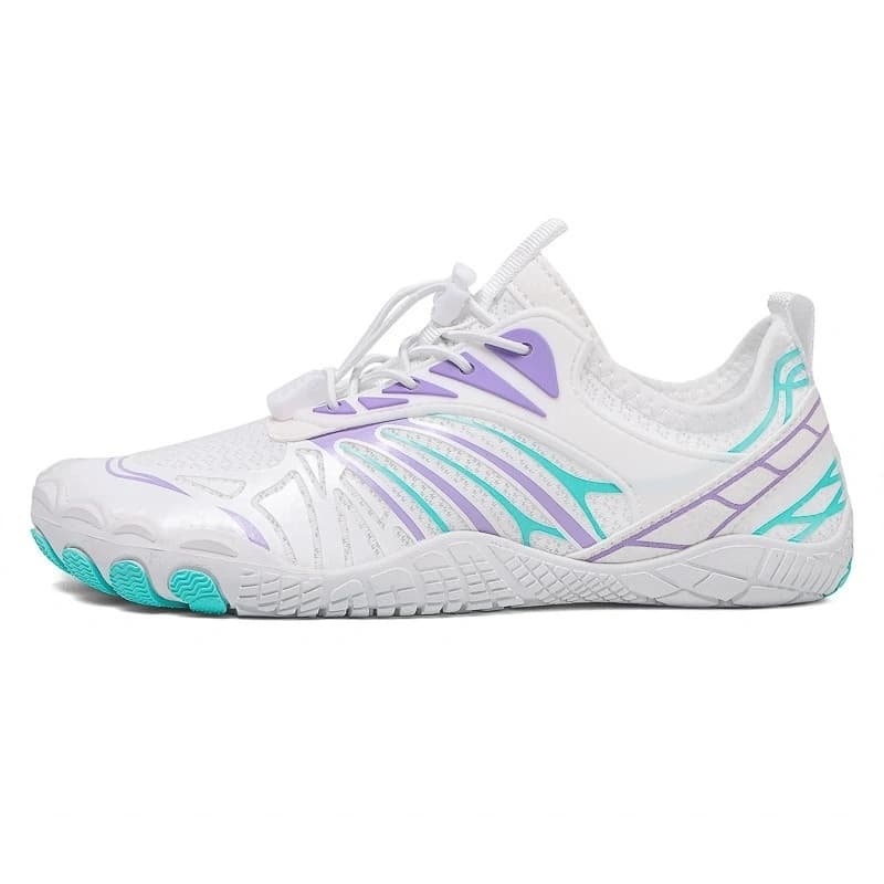 Breathable Light non-slip barefoot shoes Purple/Green (Unisex)