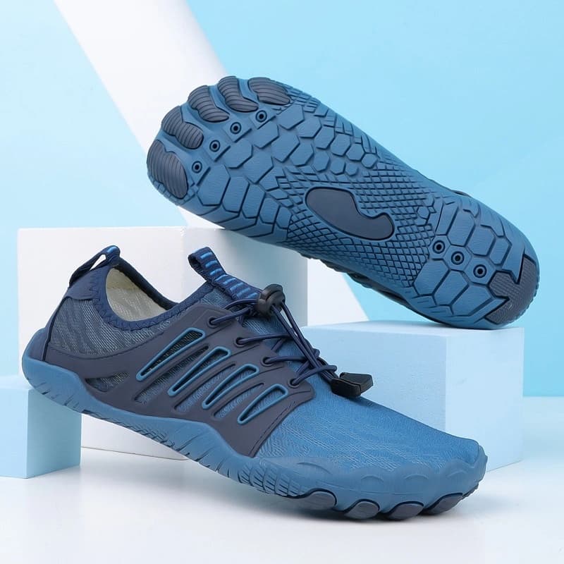 All-Terrain Breathable non-slip barefoot shoes Blue (Unisex)