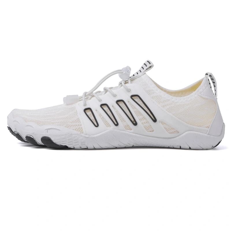 Breathable Light non-slip barefoot shoes White/Black (Unisex)