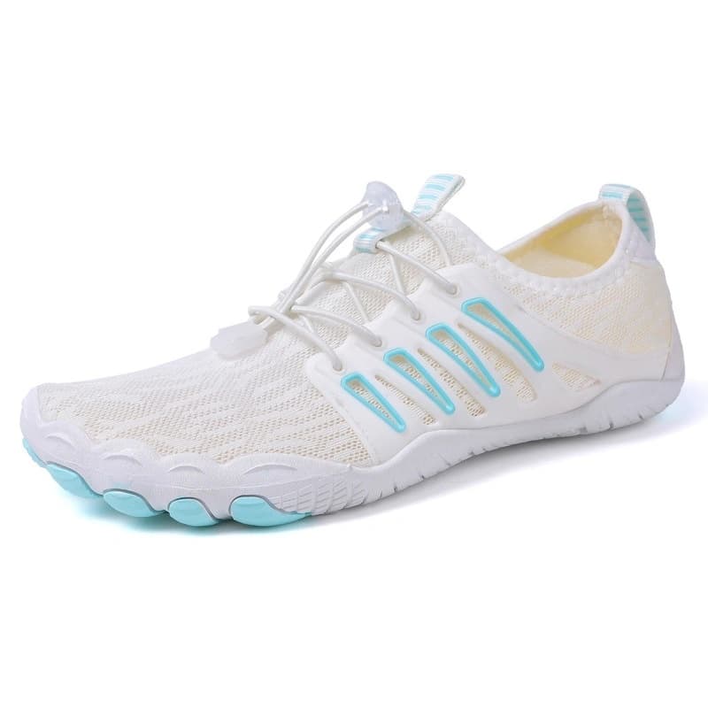 Breathable Light non-slip barefoot shoes White/Blue (Unisex)