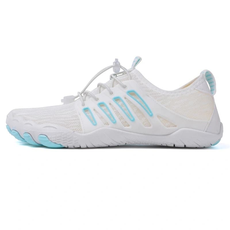 Breathable Light non-slip barefoot shoes White/Blue (Unisex)