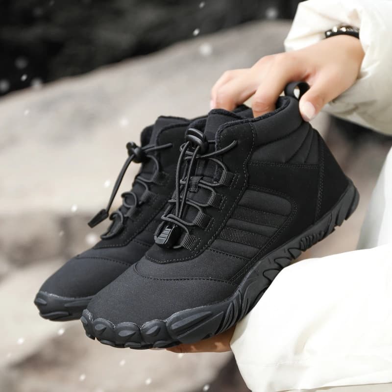 Breathable non-slip Winter Barefoot Shoes Black (Unisex)