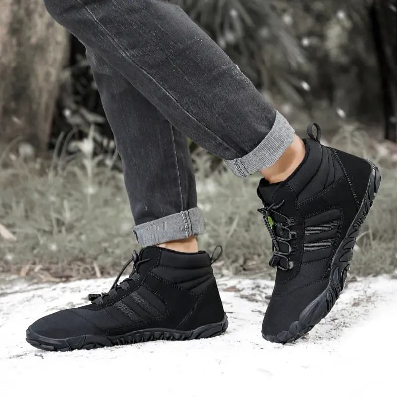 Breathable non-slip Winter Barefoot Shoes Black (Unisex)