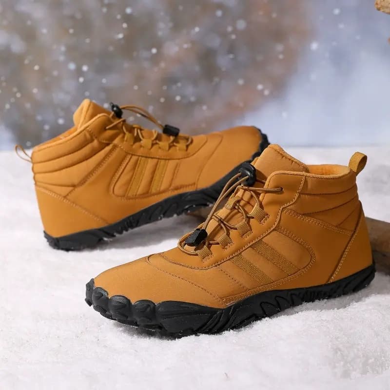 Breathable Light non-slip Winter Barefoot Shoes Brown (Unisex)