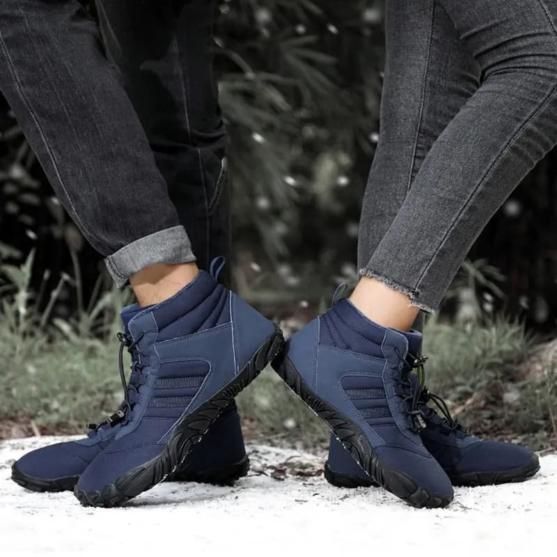 Breathable non-slip Winter Barefoot Shoes Dark Blue (Unisex)