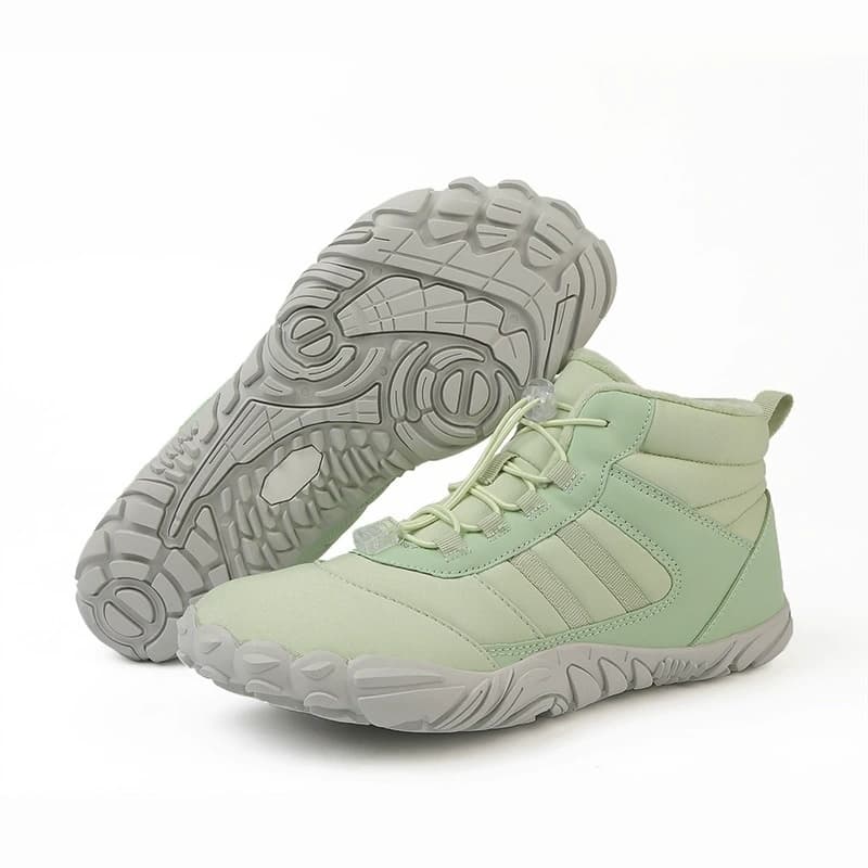 Breathable Light non-slip Winter Barefoot Shoes Green (Unisex)