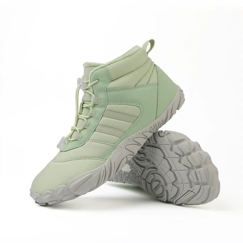 Breathable Light non-slip Winter Barefoot Shoes Green (Unisex)
