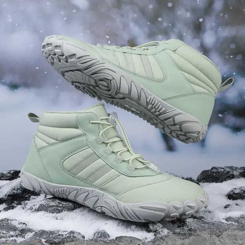 Breathable Light non-slip Winter Barefoot Shoes Green (Unisex)