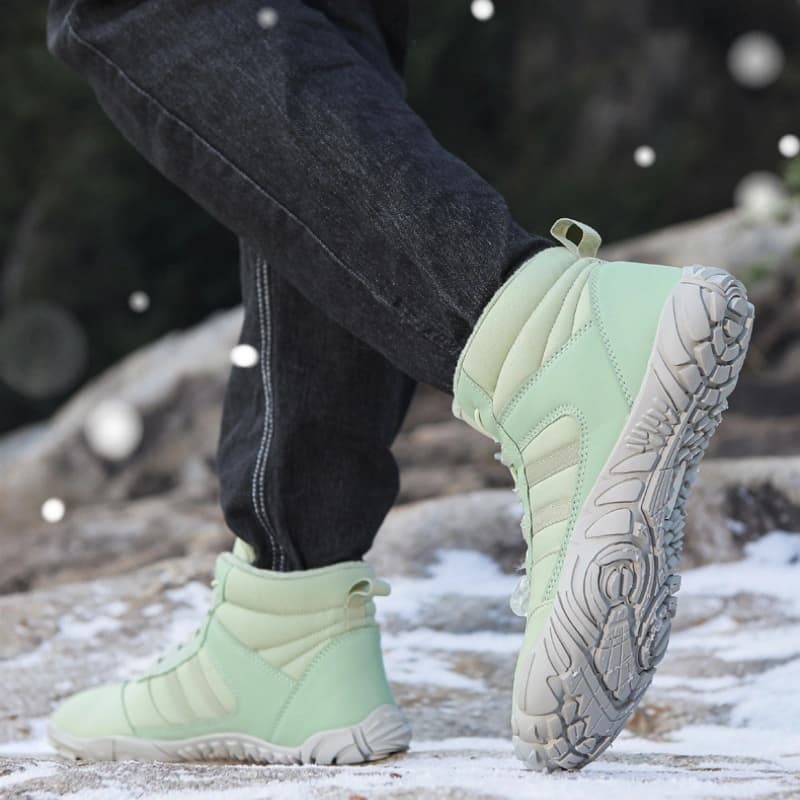 Breathable Light non-slip Winter Barefoot Shoes Green (Unisex)