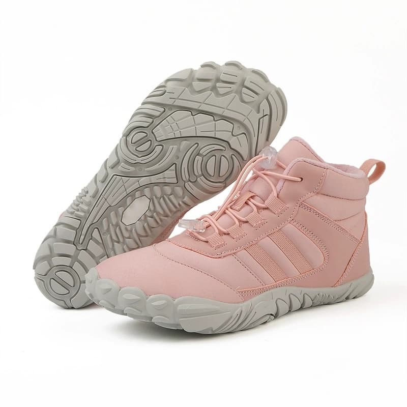 Breathable Light non-slip Pink Winter Barefoot Shoes for Women
