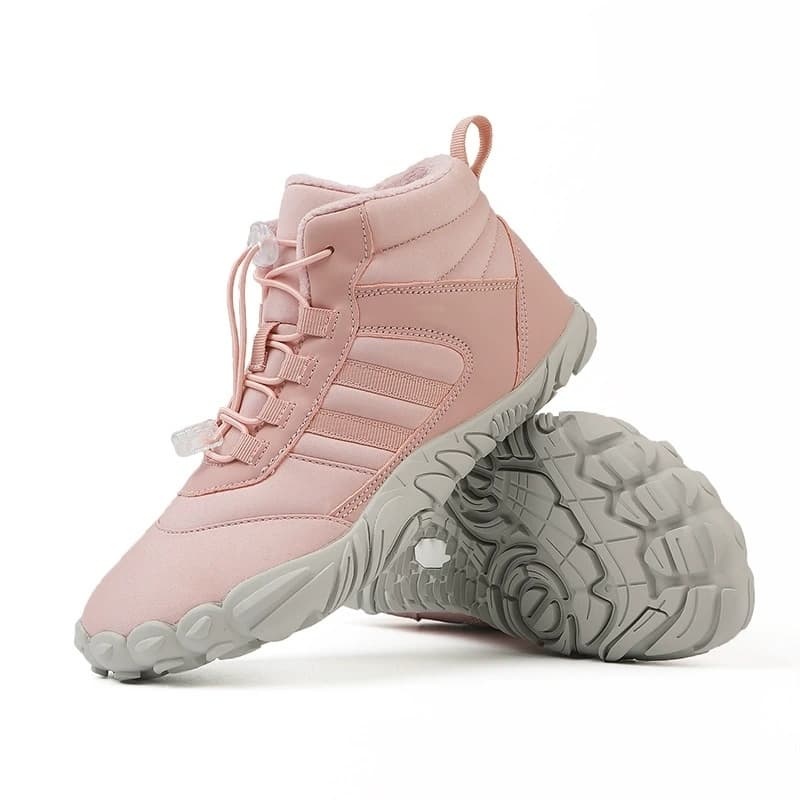 Breathable Light non-slip Pink Winter Barefoot Shoes for Women