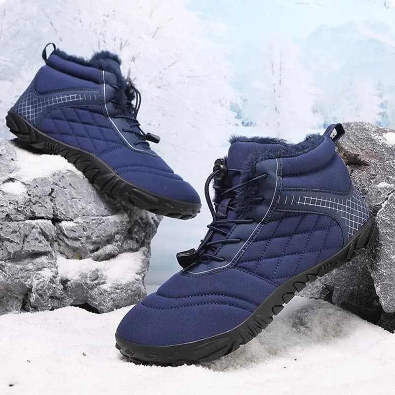 Breathable non-slip Winter Barefoot Shoes Dark Blue (Unisex)