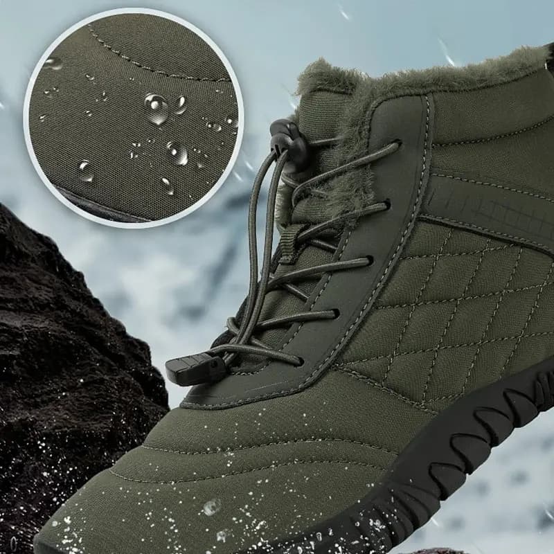 Breathable Light non-slip Winter Barefoot Shoes Green (Unisex)