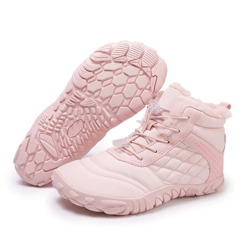Breathable Light non-slip Pink Winter Barefoot Shoes for Women
