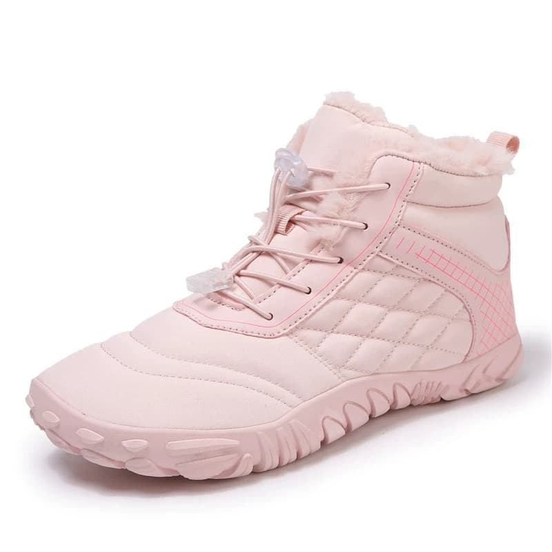 Breathable Light non-slip Pink Winter Barefoot Shoes for Women