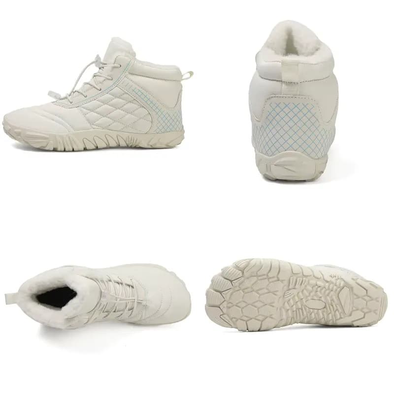 Breathable Light non-slip White Winter Barefoot Shoes (Unisex)