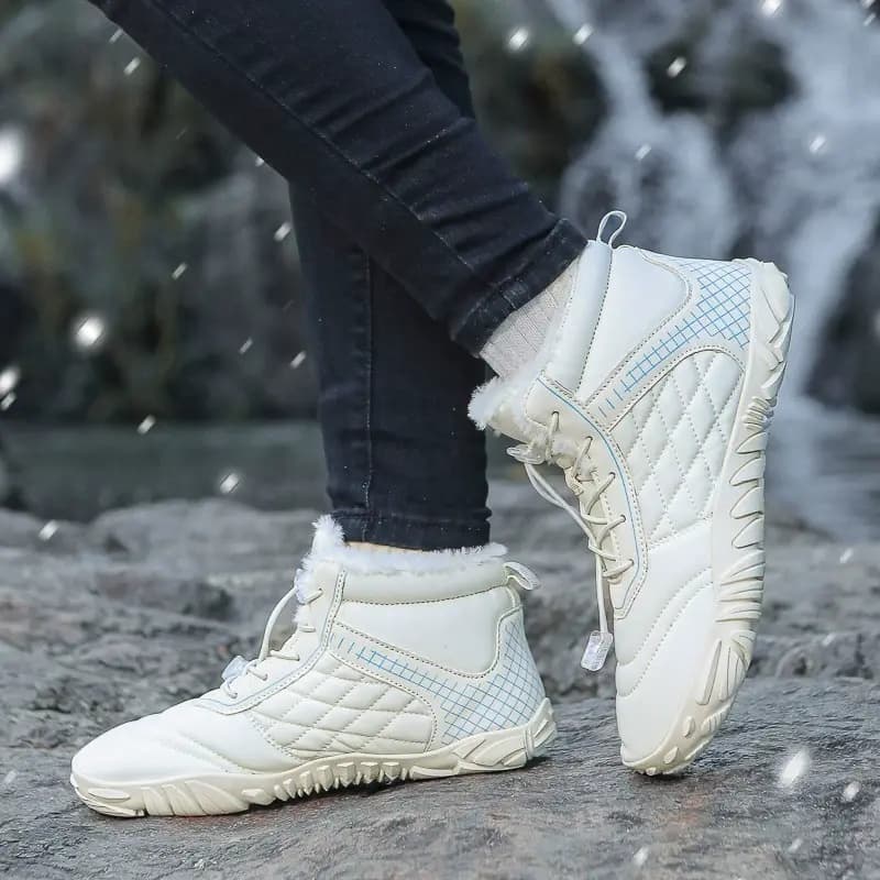 Breathable Light non-slip White Winter Barefoot Shoes (Unisex)
