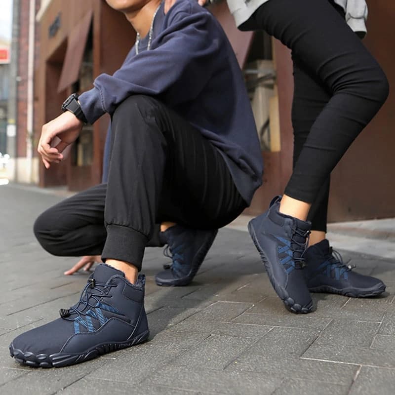 Breathable Light non-slip Winter Barefoot Shoes Blue (Unisex)
