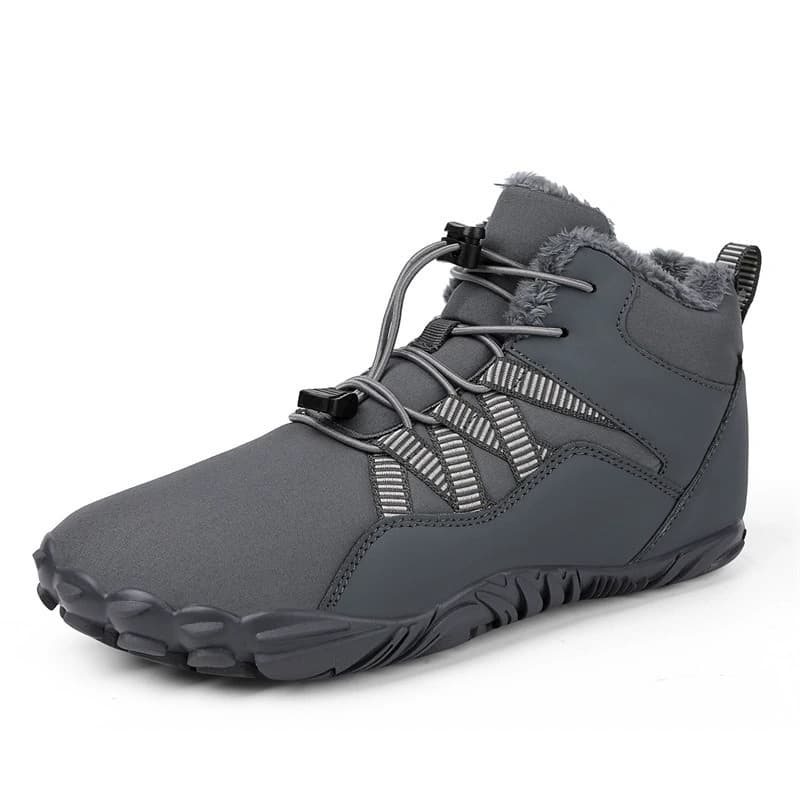 Breathable Light non-slip Winter Barefoot Shoes Gray (Unisex)
