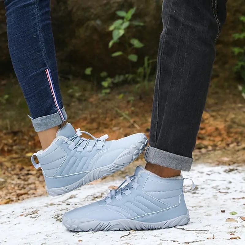 All-Terrain Light Non-Slip Winter Barefoot Shoes Blue (Unisex)