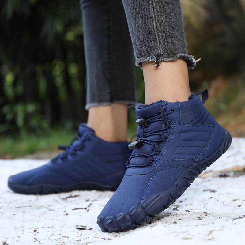 Breathable non-slip Winter Barefoot Shoes Dark Blue (Unisex)