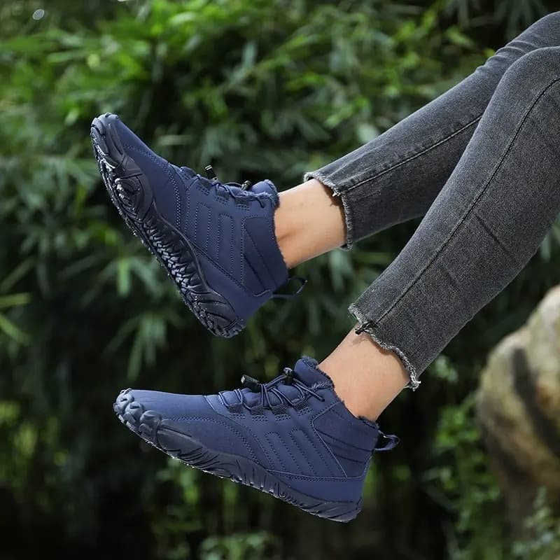 Breathable non-slip Winter Barefoot Shoes Dark Blue (Unisex)