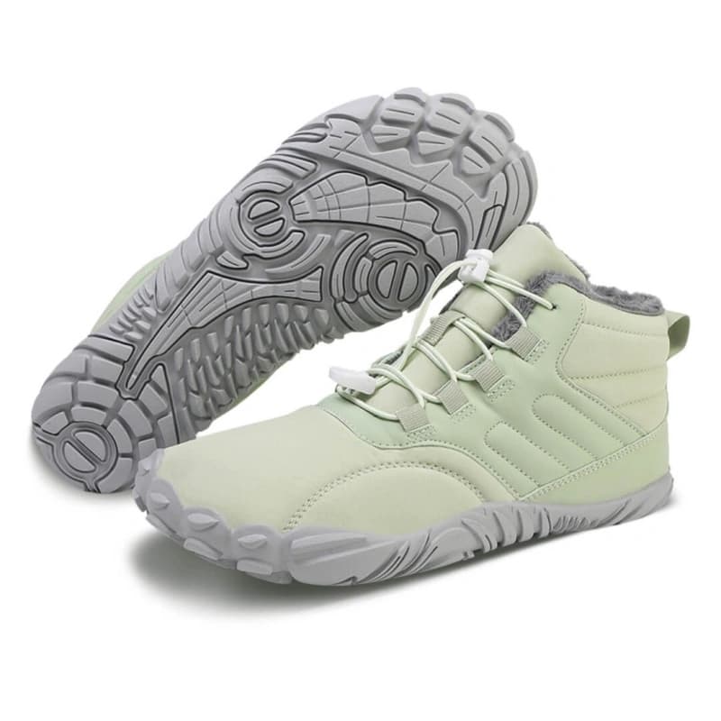 Breathable Light non-slip Winter Barefoot Shoes Green (Unisex)