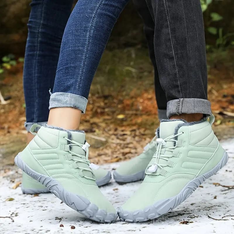 Breathable Light non-slip Winter Barefoot Shoes Green (Unisex)