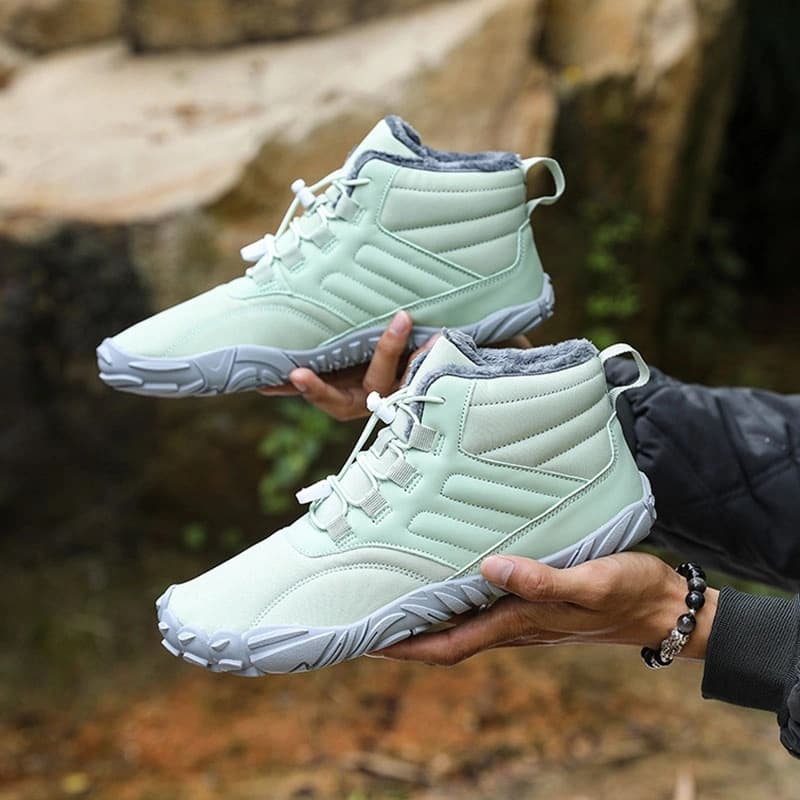 Breathable Light non-slip Winter Barefoot Shoes Green (Unisex)