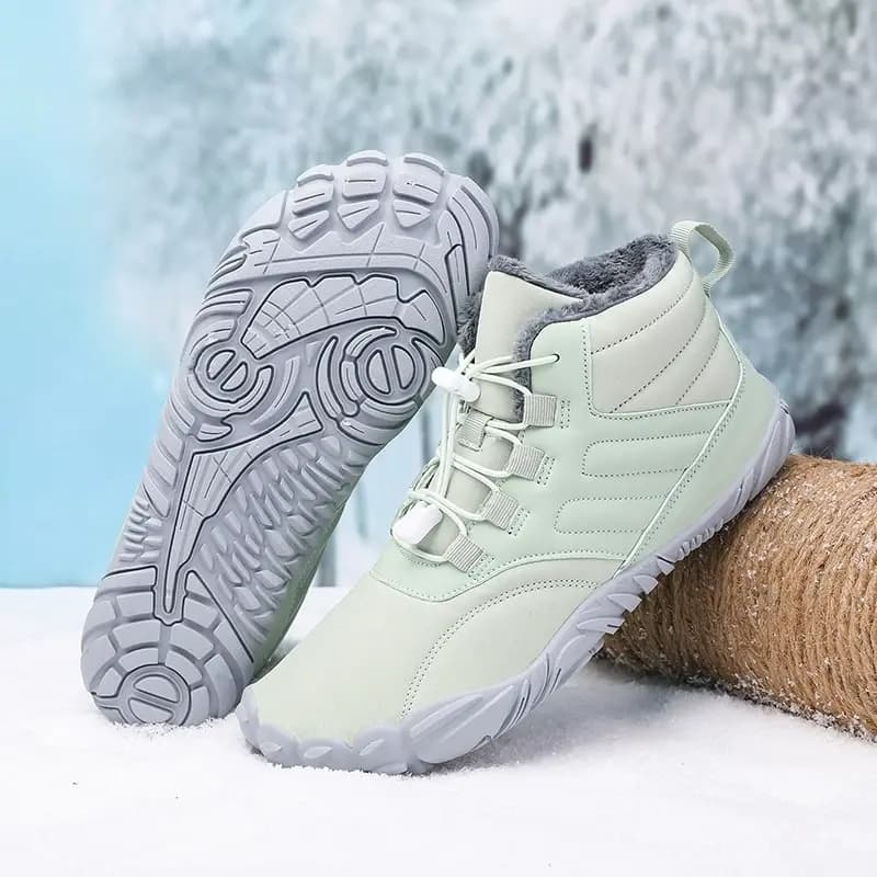 Breathable Light non-slip Winter Barefoot Shoes Green (Unisex)